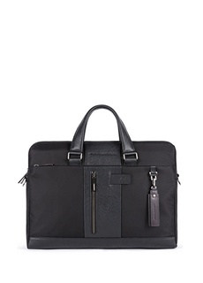 Черная мужская сумка для ноутбука Piquadro
