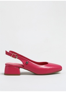 Женские туфли на высоком каблуке цвета фуксии Pierre Cardin