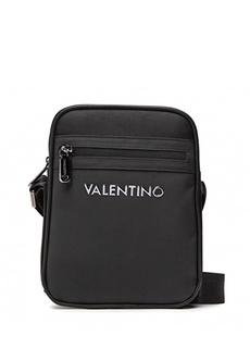 Темно-синяя мужская сумка-мессенджер Valentino
