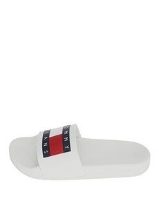 Белые женские тапочки Tommy Hilfiger