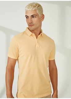 Оранжевая мужская футболка-поло AT.P.CO