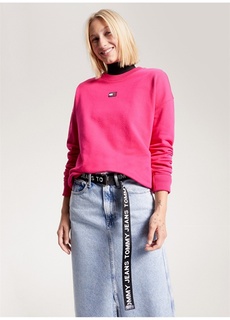Розовый женский свитшот Tommy Jeans