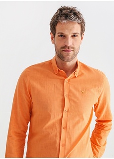 Мужская рубашка Orange с воротником рубашки Fabrika ФАБРИКА