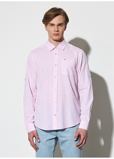 Розовая мужская рубашка Wrangler