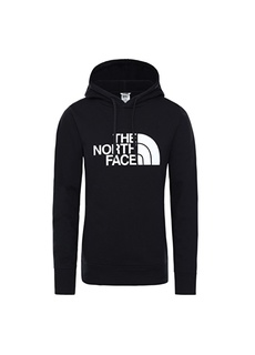 Пуловер с круглым вырезом и длинными рукавами, однотонная черная женская толстовка стандартного The North Face