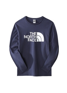 Темно-синяя мужская футболка с круглым вырезом The North Face