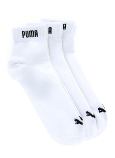 Белые спортивные носки из трех предметов унисекс Puma