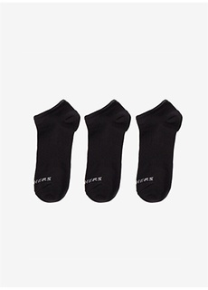 3 пары носков без выставок, стандартные однотонные черные носки унисекс Skechers