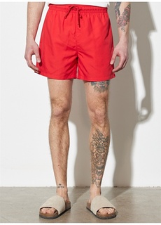 Красный мужской купальник-шорты Wrangler