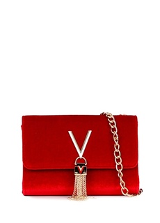 Красная женская вечерняя сумка Valentino