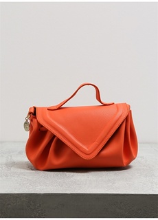 Оранжевая женская сумка через плечо Fabrika ФАБРИКА