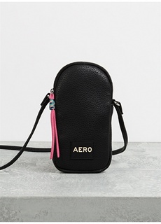 Черная женская сумка для телефона Aeropostale