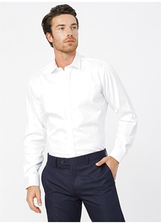 Белая мужская рубашка Beymen Business