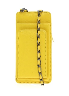 Желтая женская сумка для телефона Fabrika ФАБРИКА