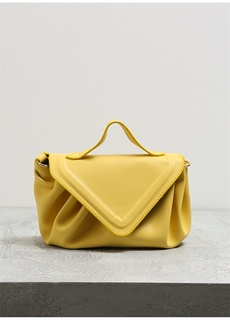 Желтая женская сумка через плечо Fabrika ФАБРИКА