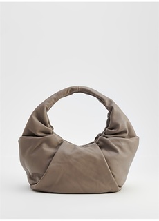 Женская сумка через плечо из норковой кожи на молнии Les Visionnaires