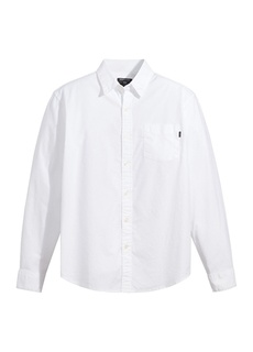 Белая мужская рубашка стретчоксфорд стандартного кроя Dockers