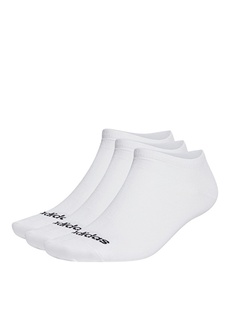 Бело-черные спортивные носки унисекс Adidas