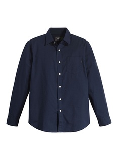 Темно-синяя мужская рубашка с воротником рубашки Dockers