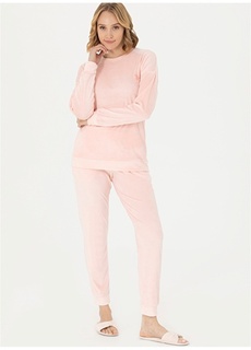 Розовый женский пижамный комплект U.S. Polo Assn.