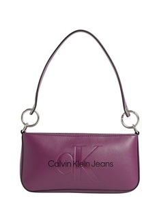 Фиолетовая женская сумка на плечо Calvin Klein