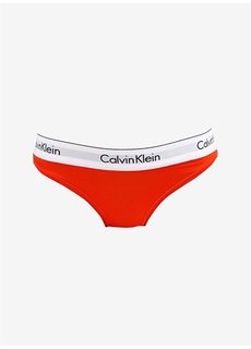 Оранжевые женские трусики бикини Calvin Klein