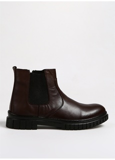 Коричневые мужские кожаные ботинки F By Fabrika