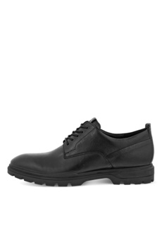 Кожаные черные мужские классические туфли Ecco