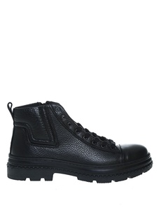 Кожаные черные мужские ботинки Bulldozer