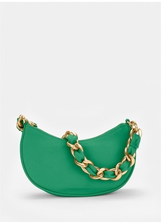 Зеленая женская кожаная сумка Les Visionnaires