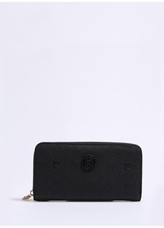 Кожаный черный женский портфель Pierre Cardin