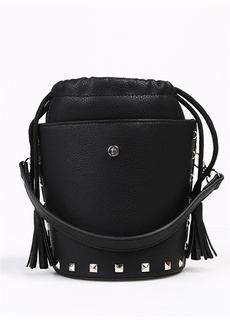 Черная женская сумка на молнии F By Fabrika