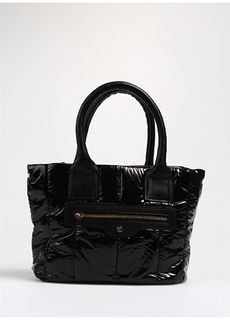 Черная женская сумка на плечо на молнии F By Fabrika