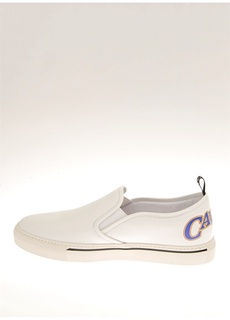 Кожаные белые мужские повседневные туфли Roberto Cavalli