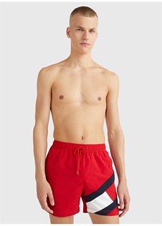 Красный мужской купальник-шорты Tommy Hilfiger