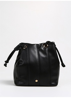 Черная женская сумка через плечо F By Fabrika