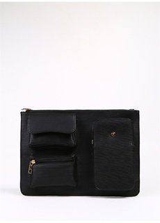 Черная женская сумка-портфель F By Fabrika