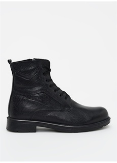 Черные мужские кожаные ботинки F By Fabrika