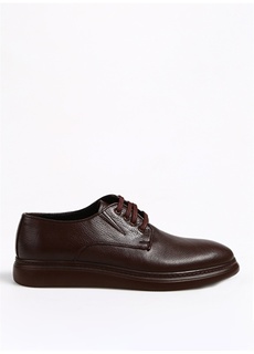 Кожаные коричневые мужские классические туфли F By Fabrika