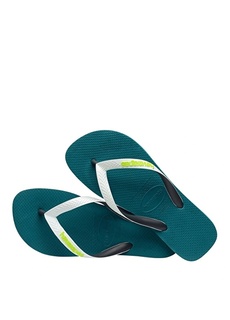 Зеленые мужские тапочки Havaianas