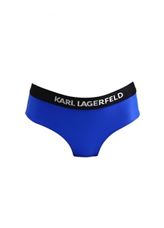 Темно-синие женские плавки бикини Karl Lagerfeld