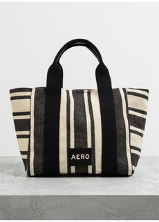 Черная женская пляжная сумка Aeropostale