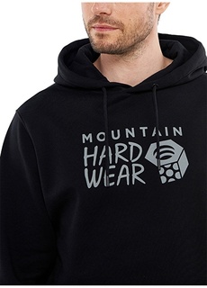 Черная мужская толстовка с воротником с капюшоном Mountain Hardwear