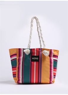 Разноцветная женская пляжная сумка Aeropostale