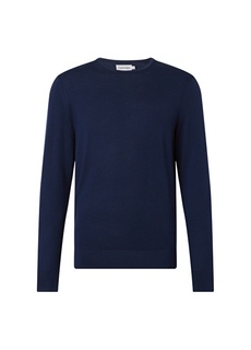 Синий мужской свитер с круглым вырезом Calvin Klein