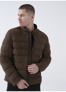 Коричневое мужское пальто Gmg Fırenze
