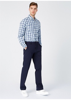 Прямые синие мужские брюки Smart 360 Tech Dockers