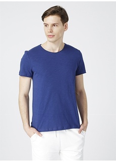 Темно-синяя мужская футболка с круглым вырезом Aeropostale
