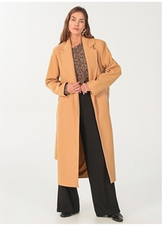 Женская куртка с воротником из верблюжьей шерсти NGSTYLE