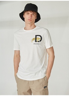 Мужская футболка с круглым вырезом и коротким рукавом с принтом Discovery Expedition